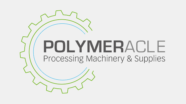 Polymeracle-Logo mit hellgrauem Hintergrund.