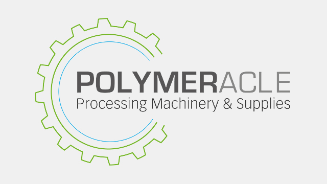 Logo Polymeracle con sfondo grigio chiaro.